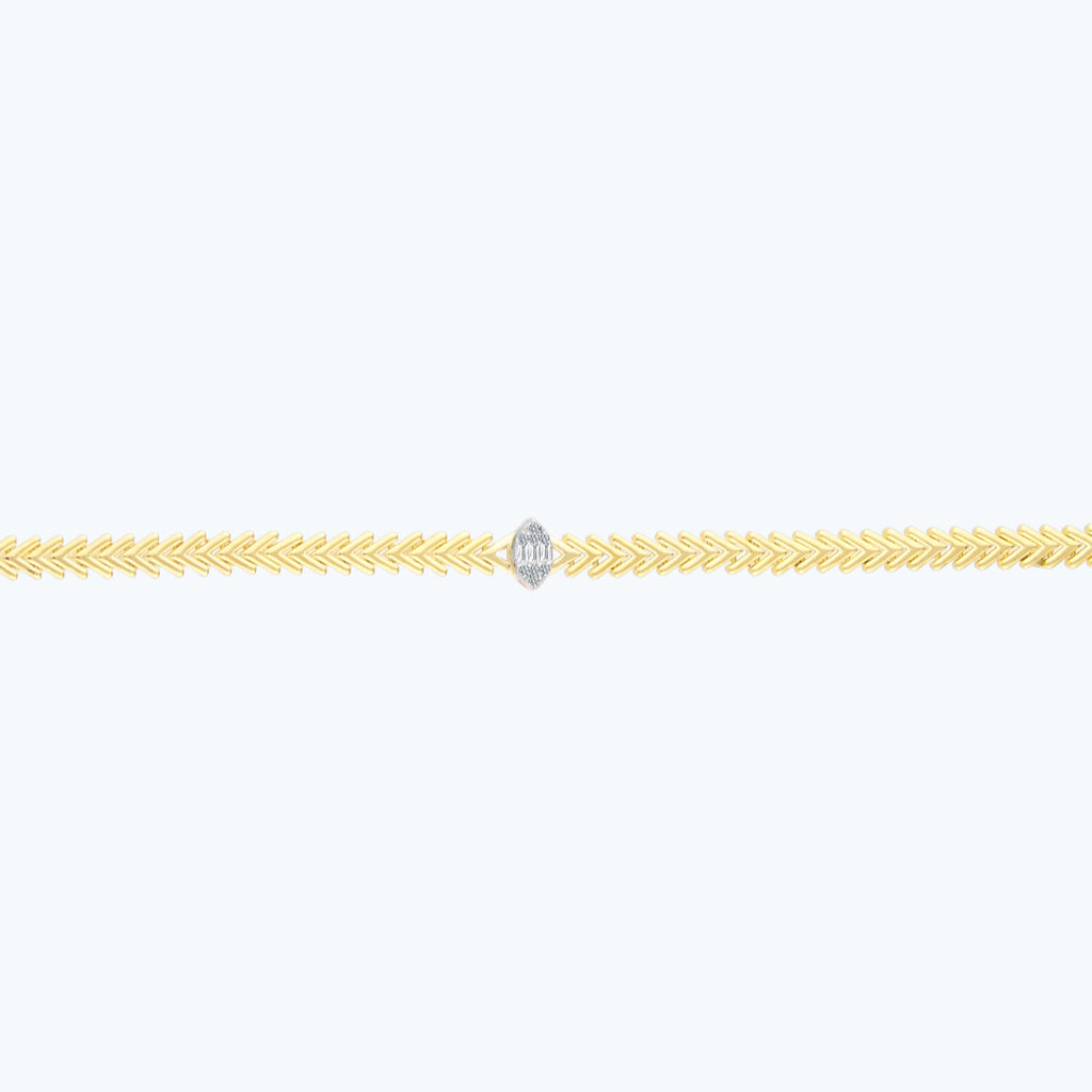 Baguette Diamantarmband
